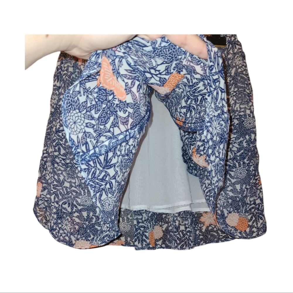 2/$30! Zara‎ Floral Flowy Skirt - Picture 5 of 11
